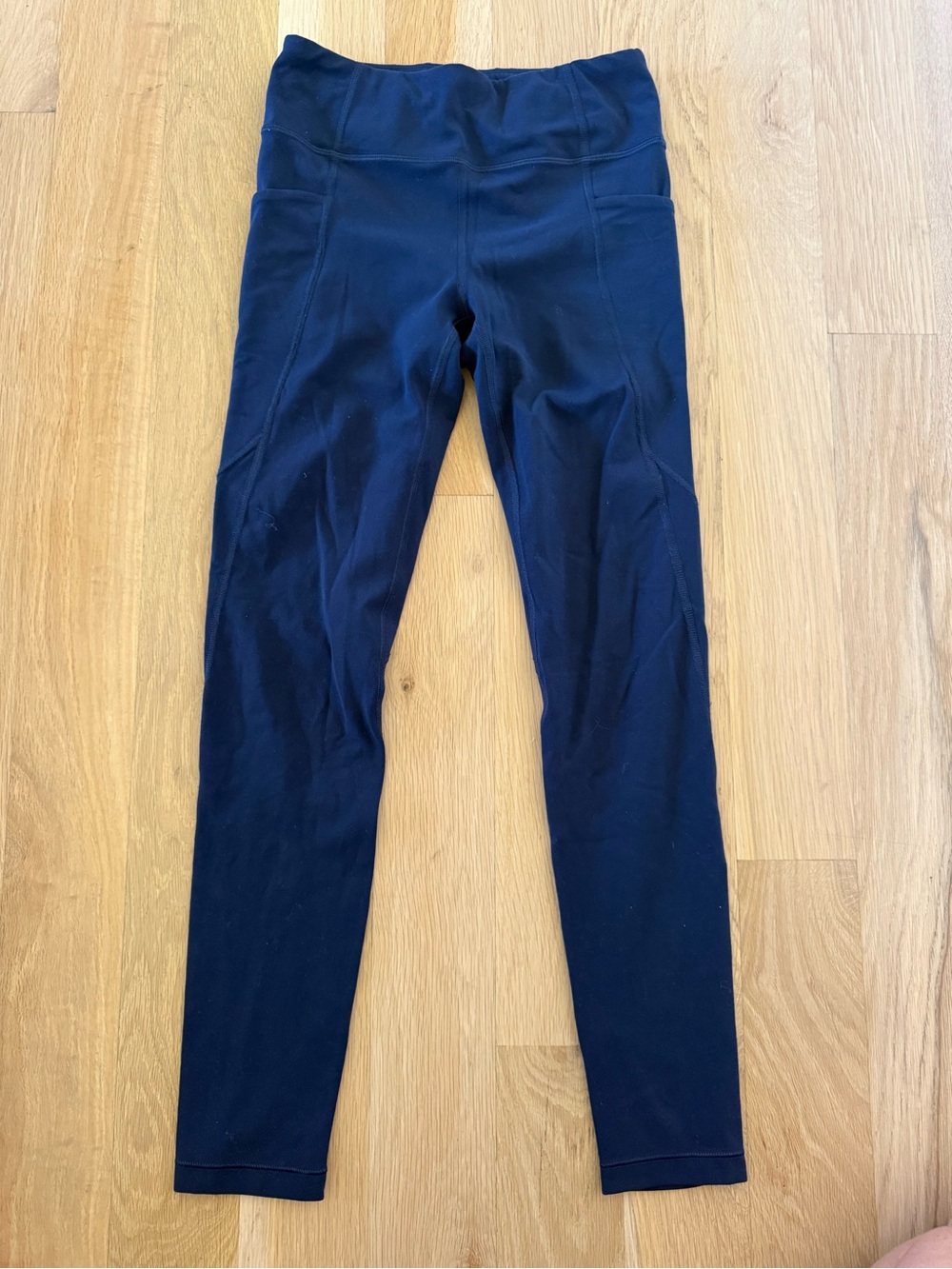 Athleta Girl Navy Performance Leggings Large/12